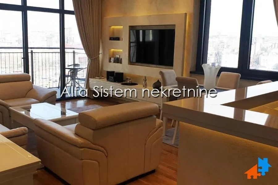 Rent, four bedroom apartment, 90m², Savski Venac, Beograd