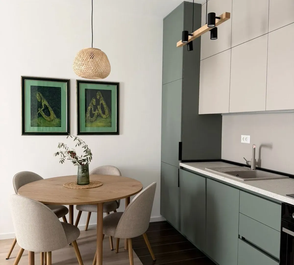 Rent, one bedroom apartment, 37m², Tološi, Podgorica