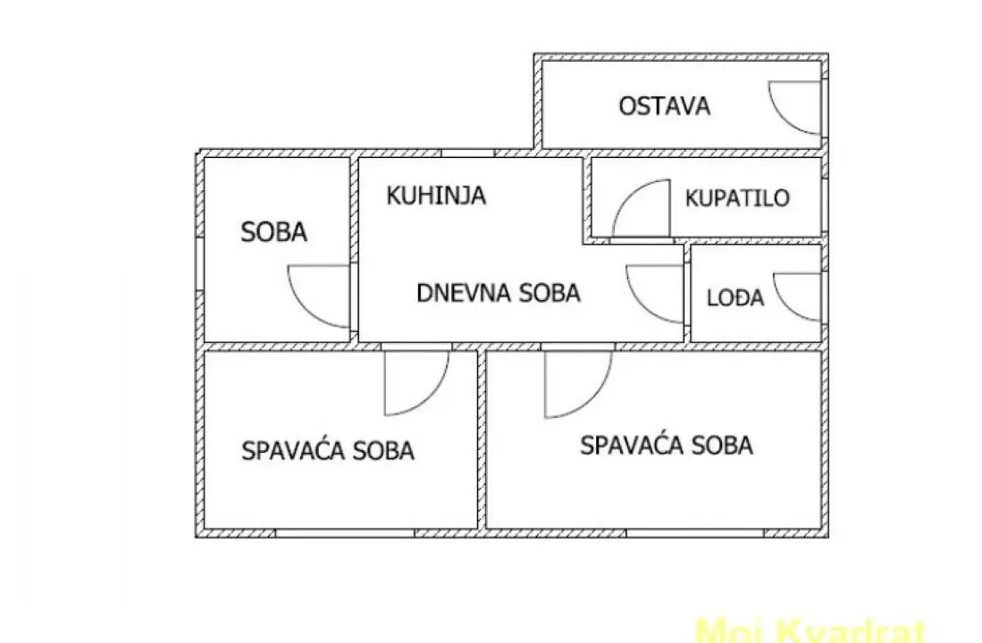 Sale, three bedroom apartment, 54m², Arnajevo, Barajevo