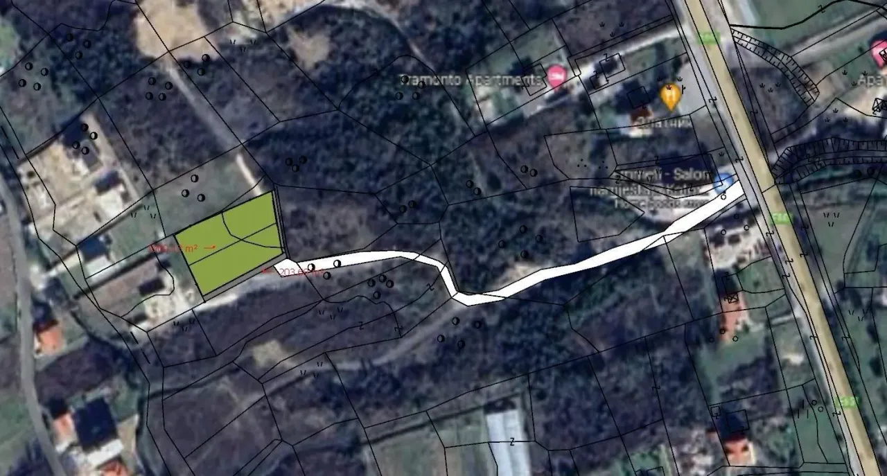 Prodaja, plac, 2094m², Radanovići, Kotor