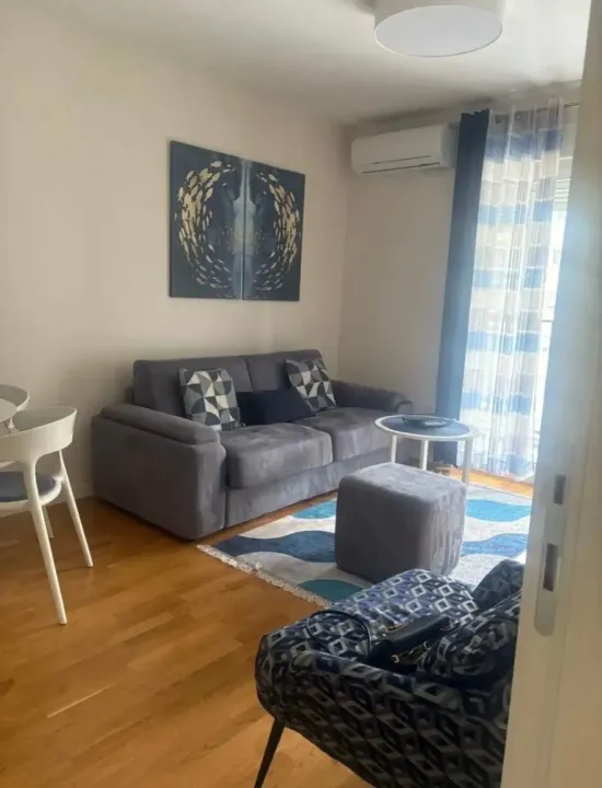 Rent, one bedroom apartment, 40m², Pobrežje, Podgorica