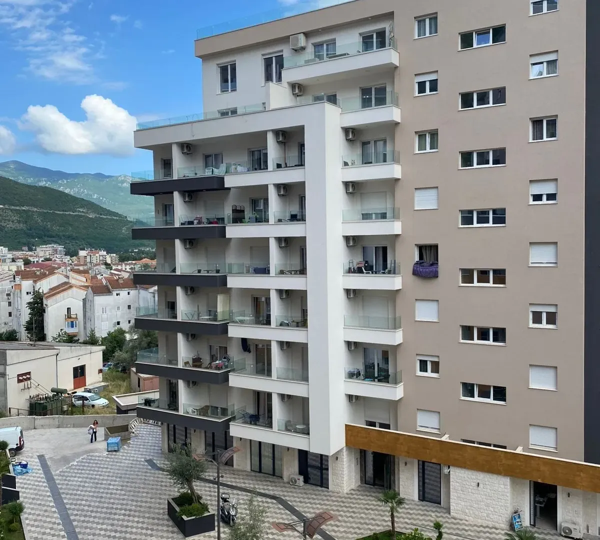 Rent, one bedroom apartment, 46m², Budva, Crna Gora