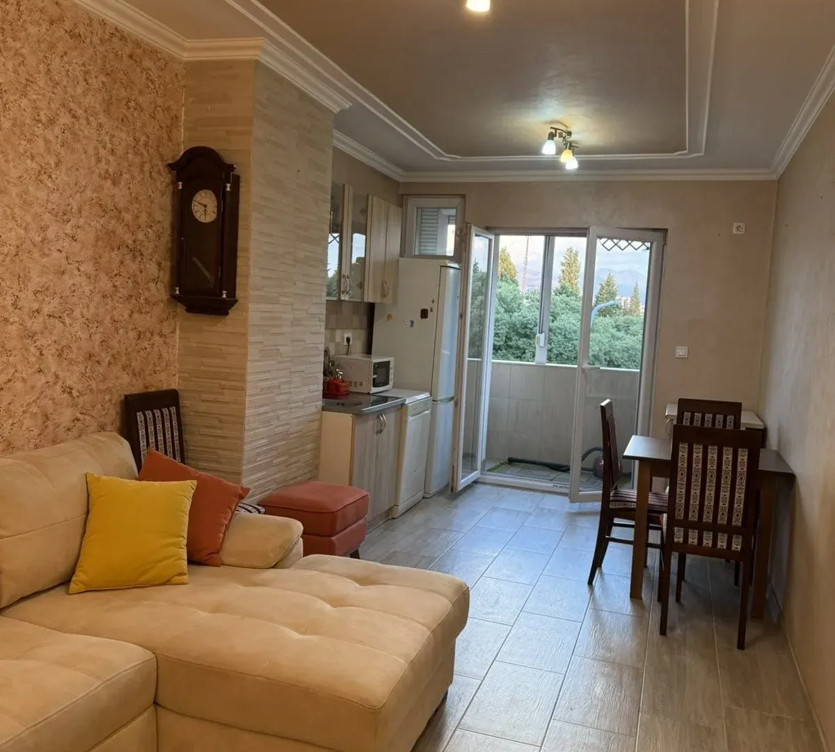 Rent, one bedroom apartment, 42m², Preko Morače, Podgorica