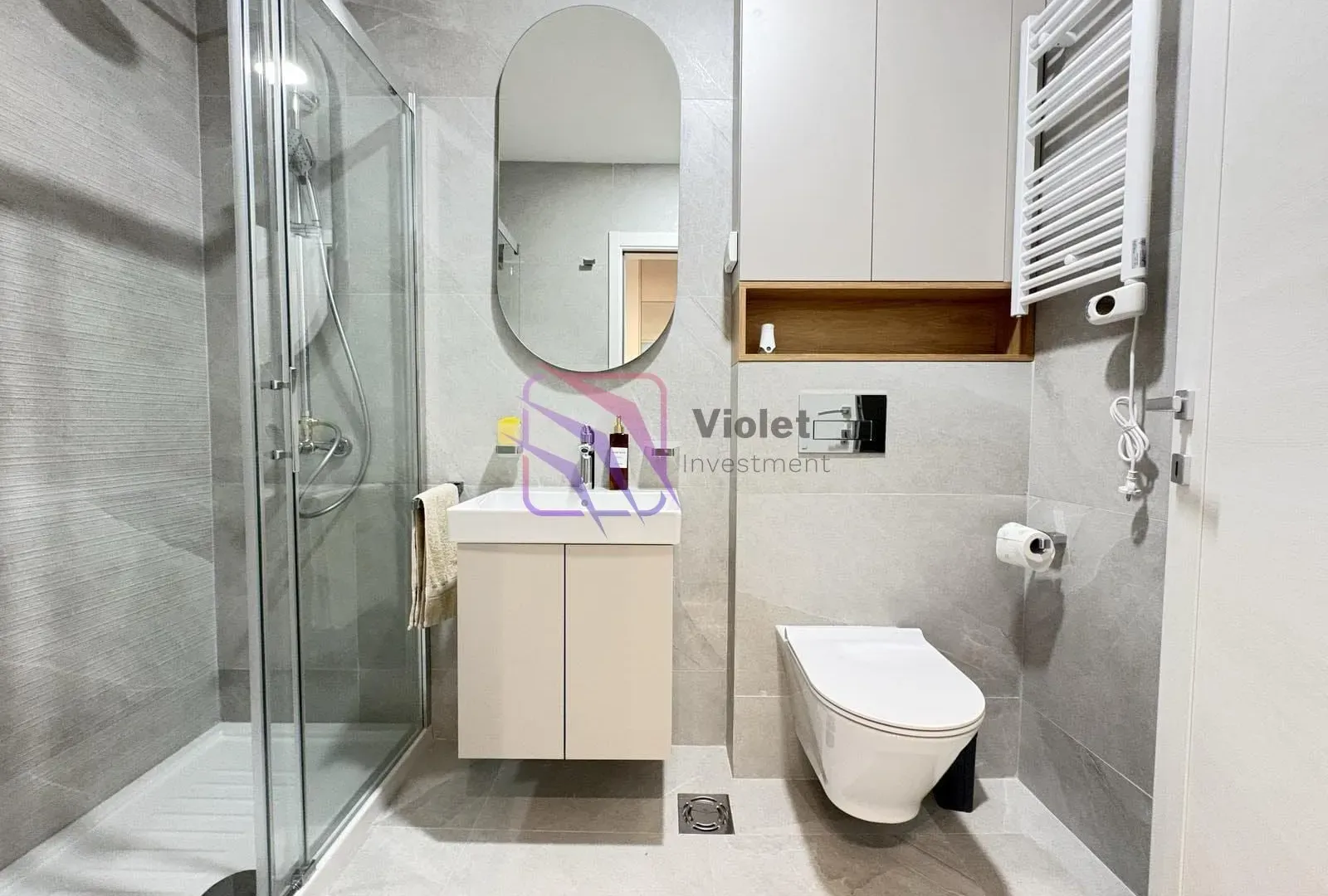 Rent, one bedroom apartment, 49m², Central Point, Podgorica
