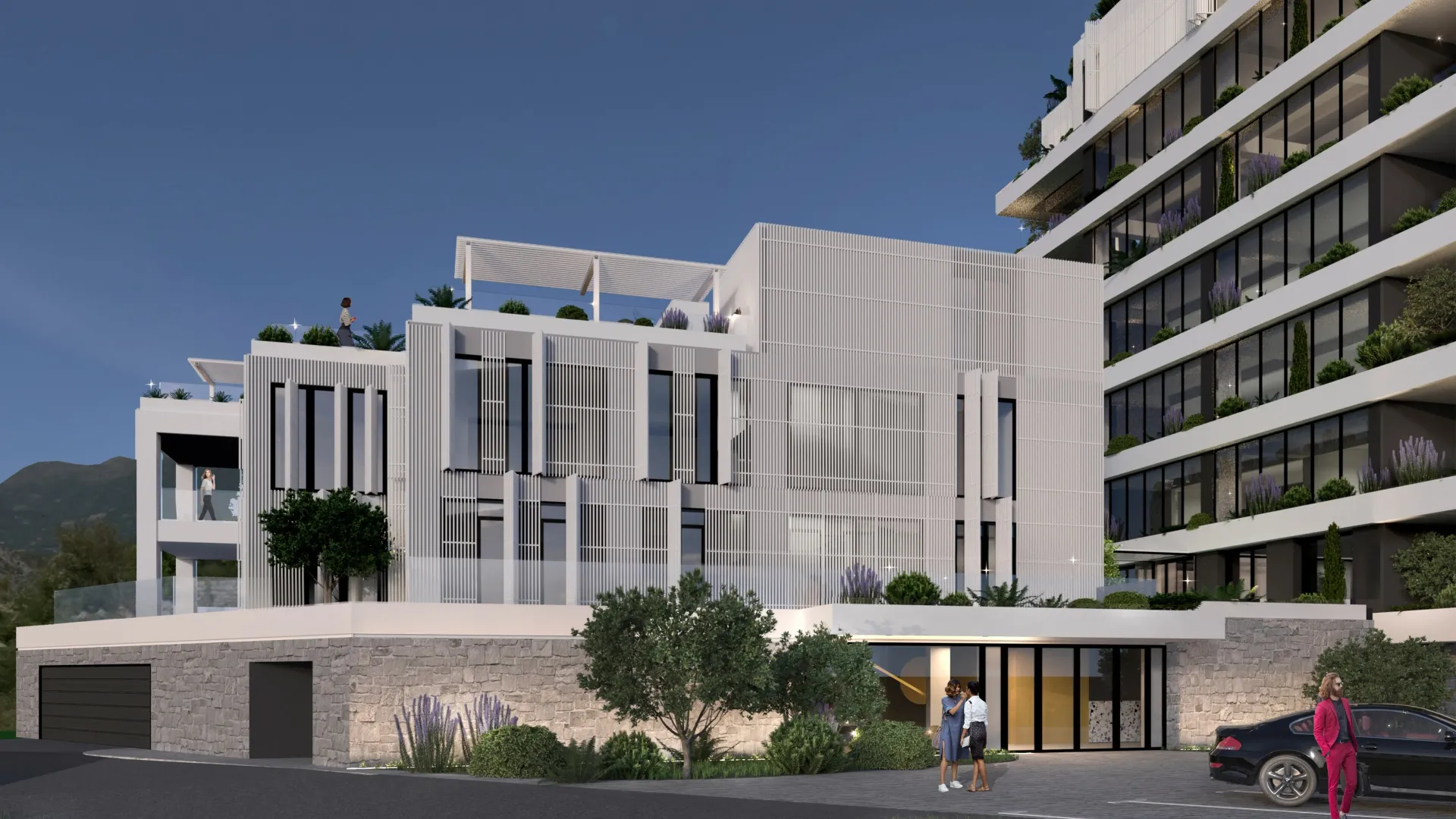 Prodaja, jednosoban stan, 40m², Pržno, Budva