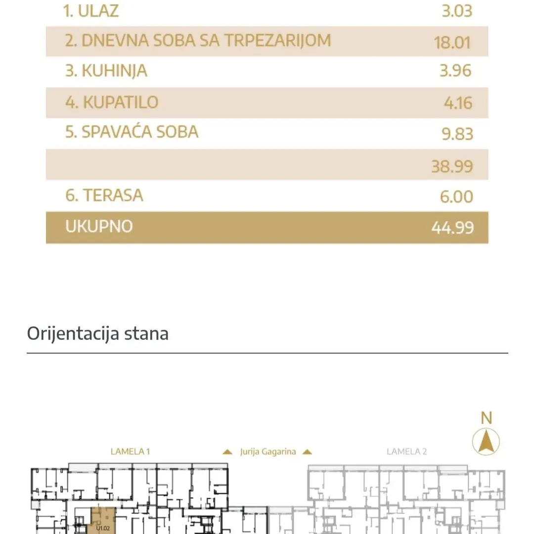 Prodaja, dvosoban stan, 45m², Novi Beograd Blok 25, Novi Beograd Sve Podlokacije