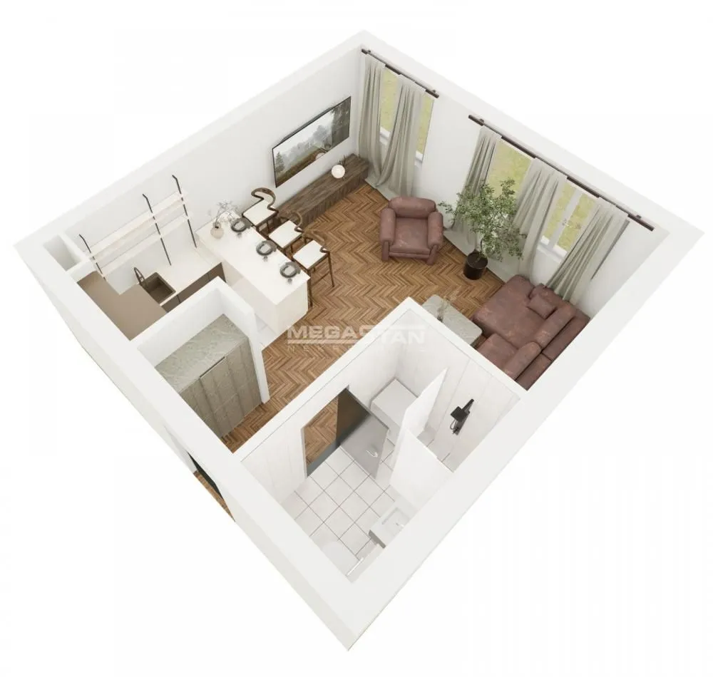 Sale, one bedroom apartment, 30m², Veliki Mokri Lug, Zvezdara Sve Podlokacije