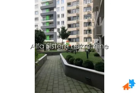 View of the courtyard and facade of a modern residential building. - image 21