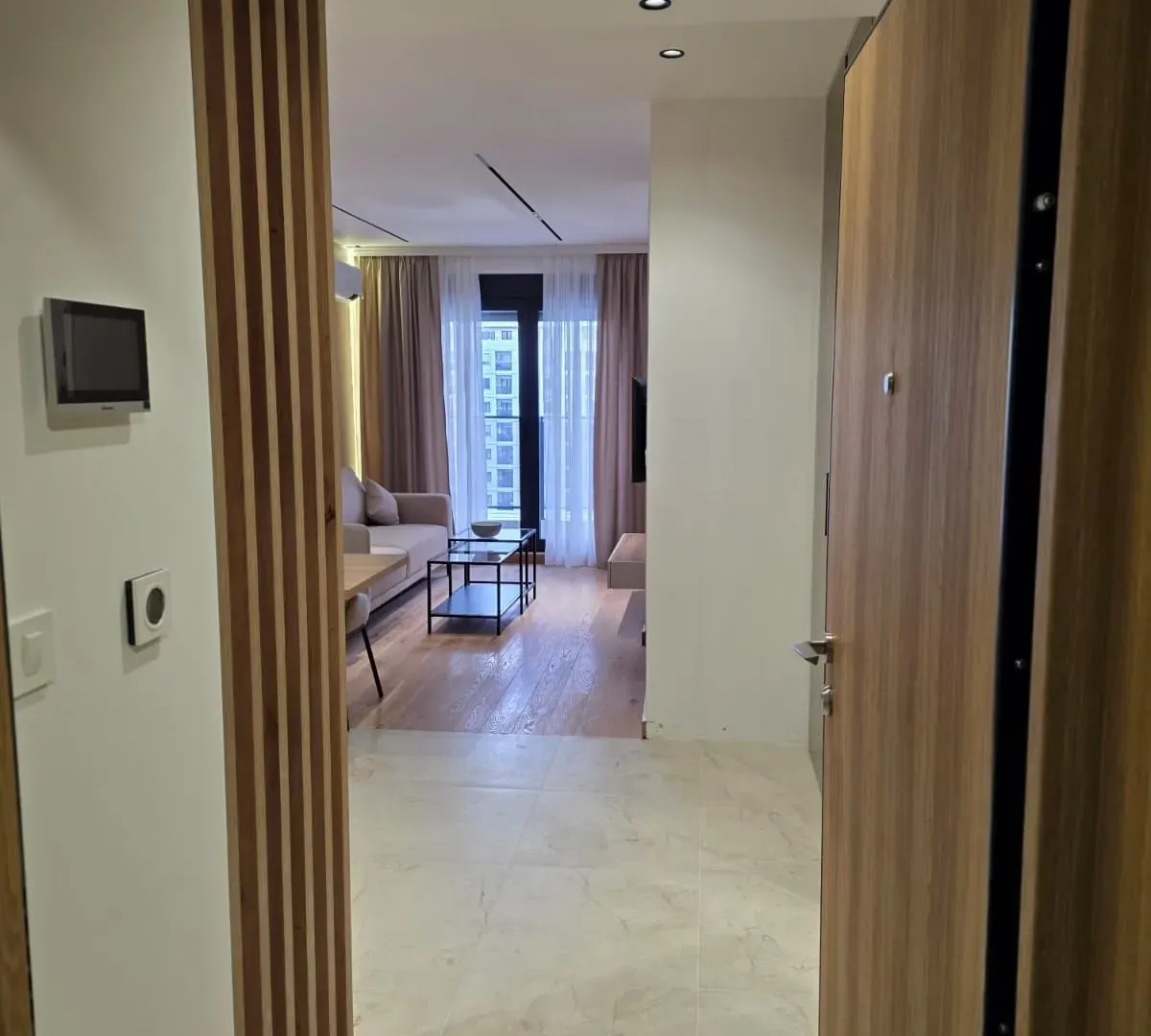 Rent, one bedroom apartment, 44m², Preko Morače, Podgorica