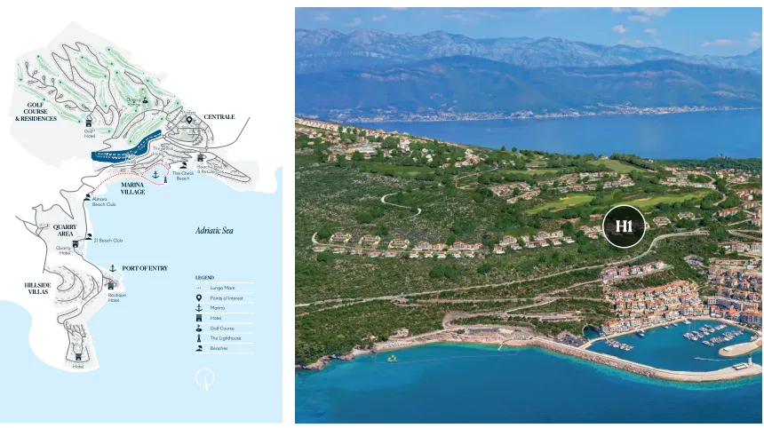 Prodaja, stan, 41m², Luštica Bay, Tivat