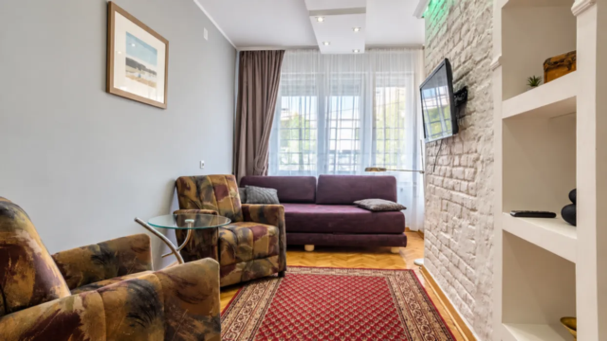 Izdavanje, dvosoban stan, 50m², Vračar Centar, Vračar Sve Podlokacije