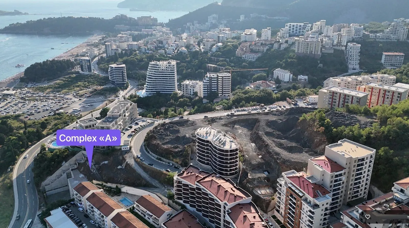 Sale, apartment, 52m², Bečići, Budva
