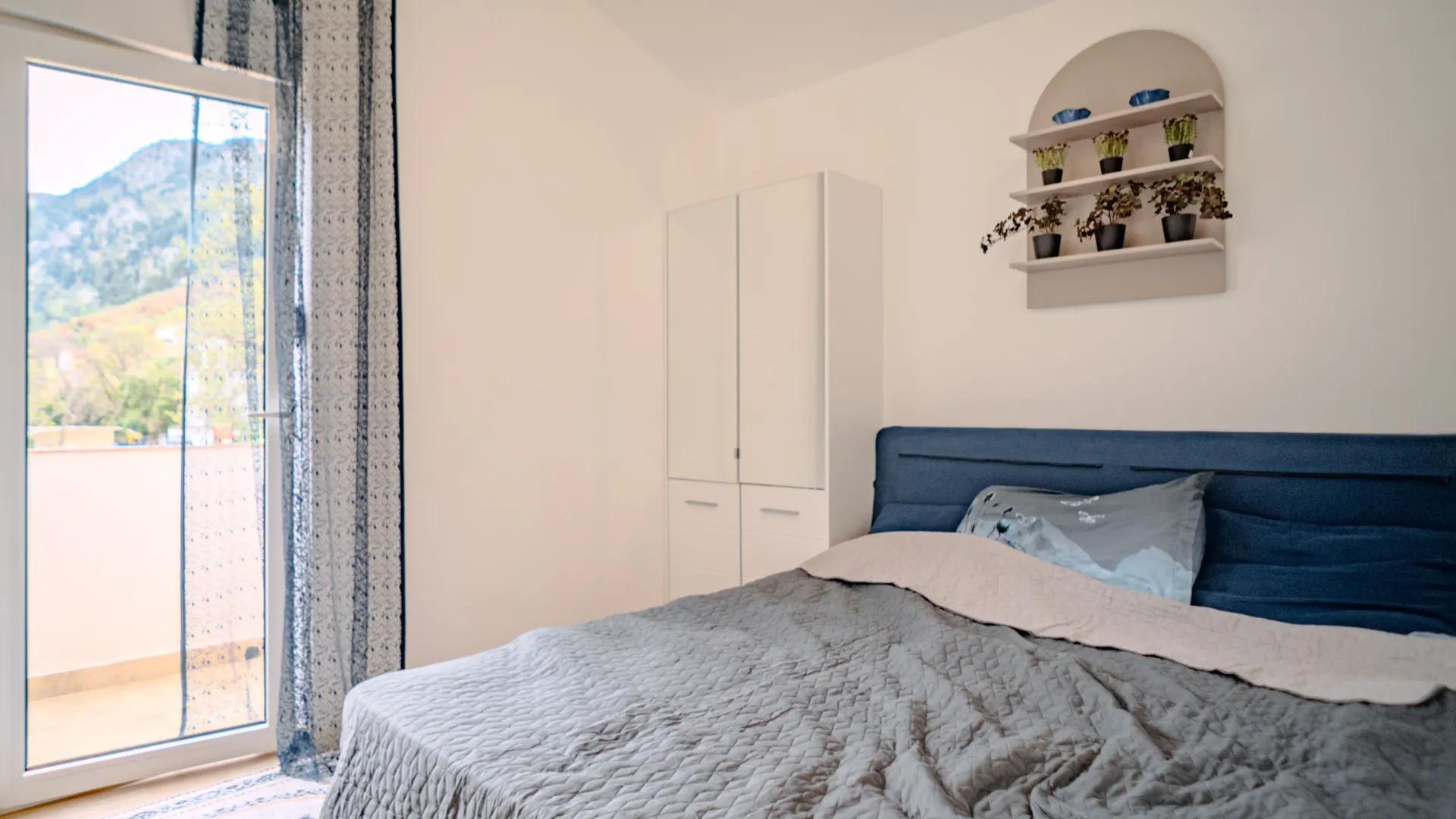 Prodaja, dvosoban stan, 50m², Muo, Kotor