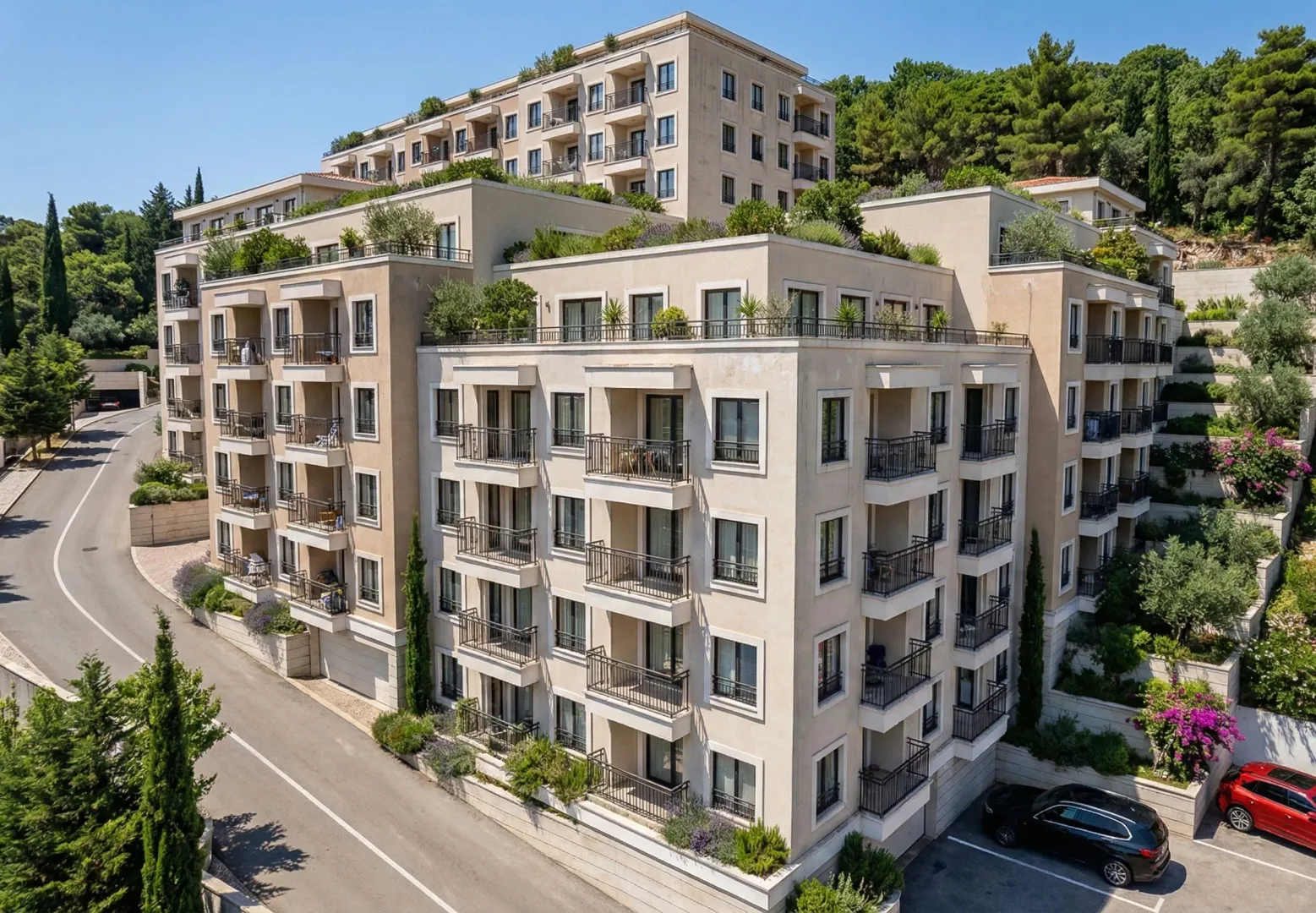Prodaja, dvosoban stan, 45m², Budva, Crna Gora
