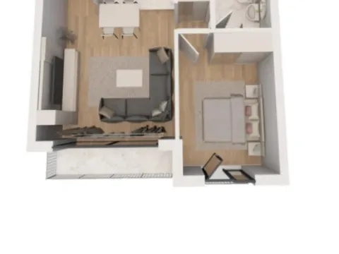 Prodaja, dvosoban stan, 44m², Banjica, Voždovac Sve Podlokacije - image 6