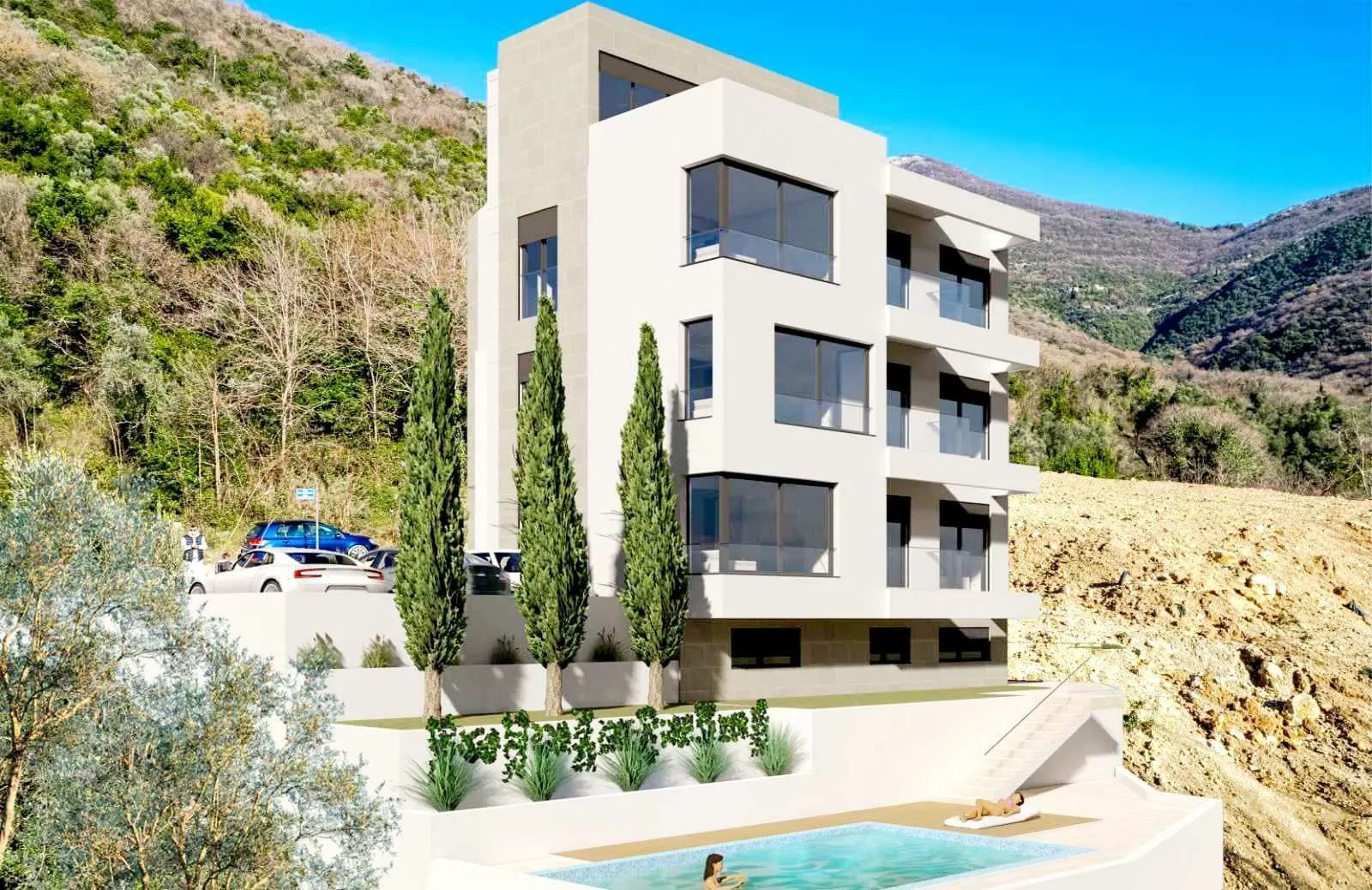 Prodaja, stan, 70m², Tivat, Crna Gora