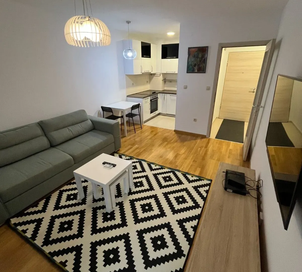 Sale, one bedroom apartment, 43m², Stari Aerodrom, Podgorica