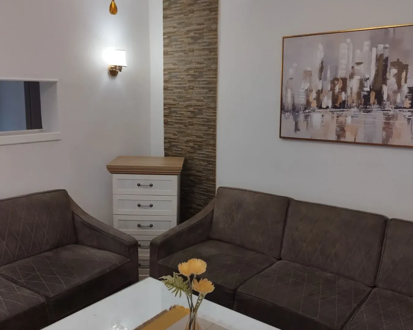 Rent, one bedroom apartment, 55m², Drač, Podgorica