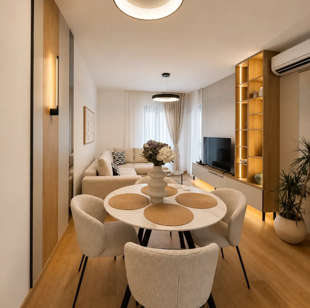 Rent, one bedroom apartment, 47m², New City, Podgorica