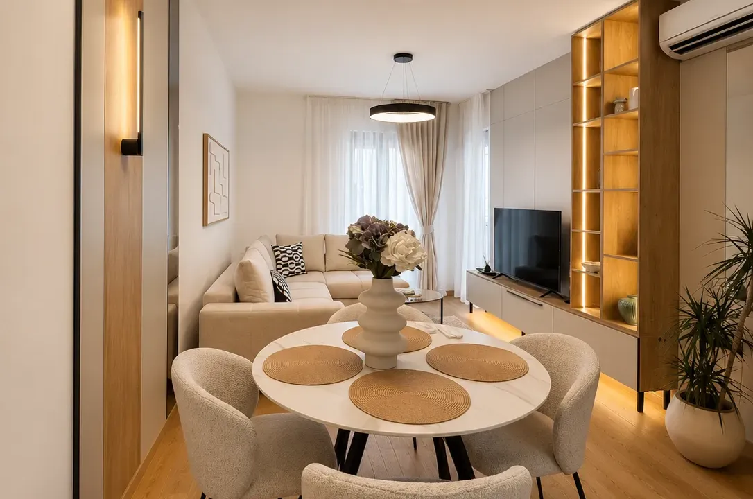 Rent, one bedroom apartment, 47m², New City, Podgorica