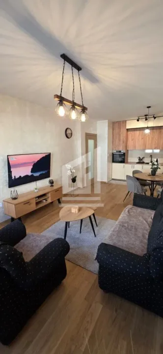 Rent, one bedroom apartment, 47m², City Kvart, Podgorica