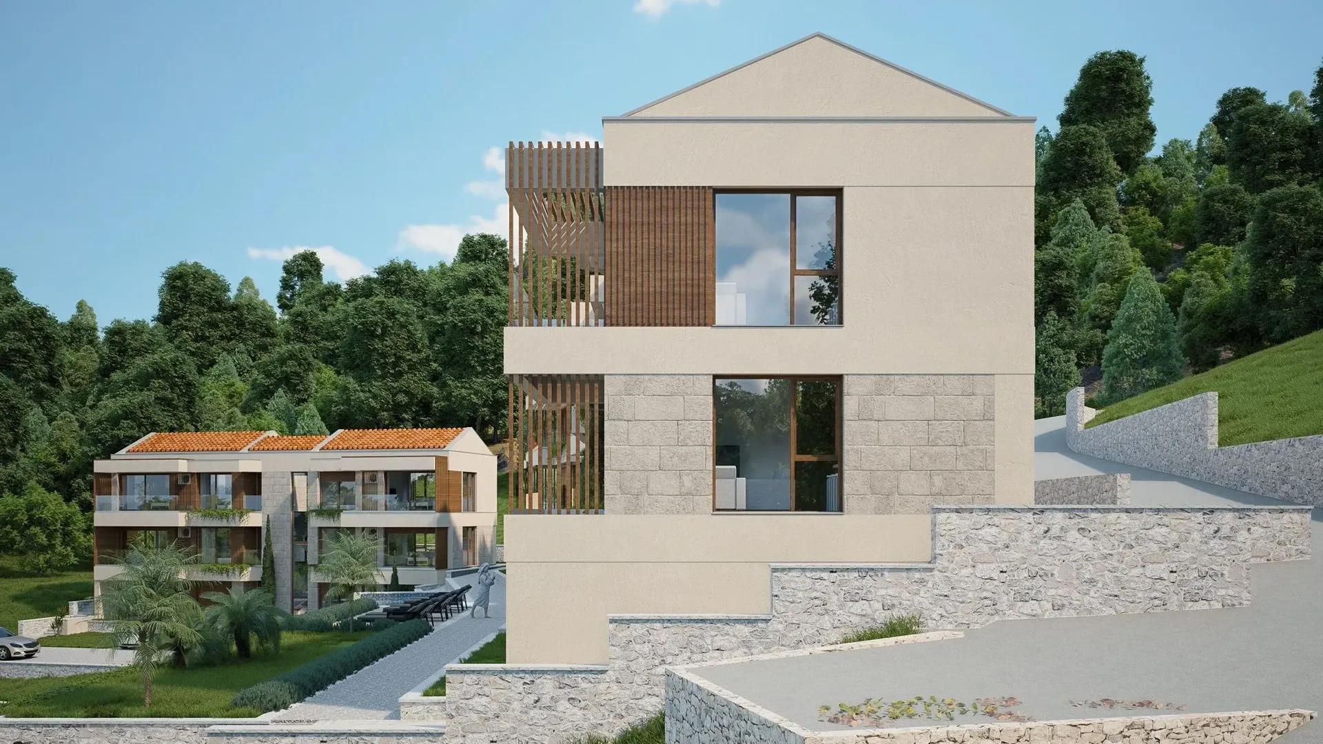Sale, apartment, 54m², Blizikuće, Budva