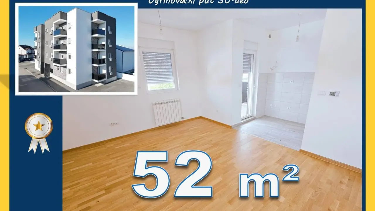 Prodaja, dvosoban stan, 52m², Altina, Beograd