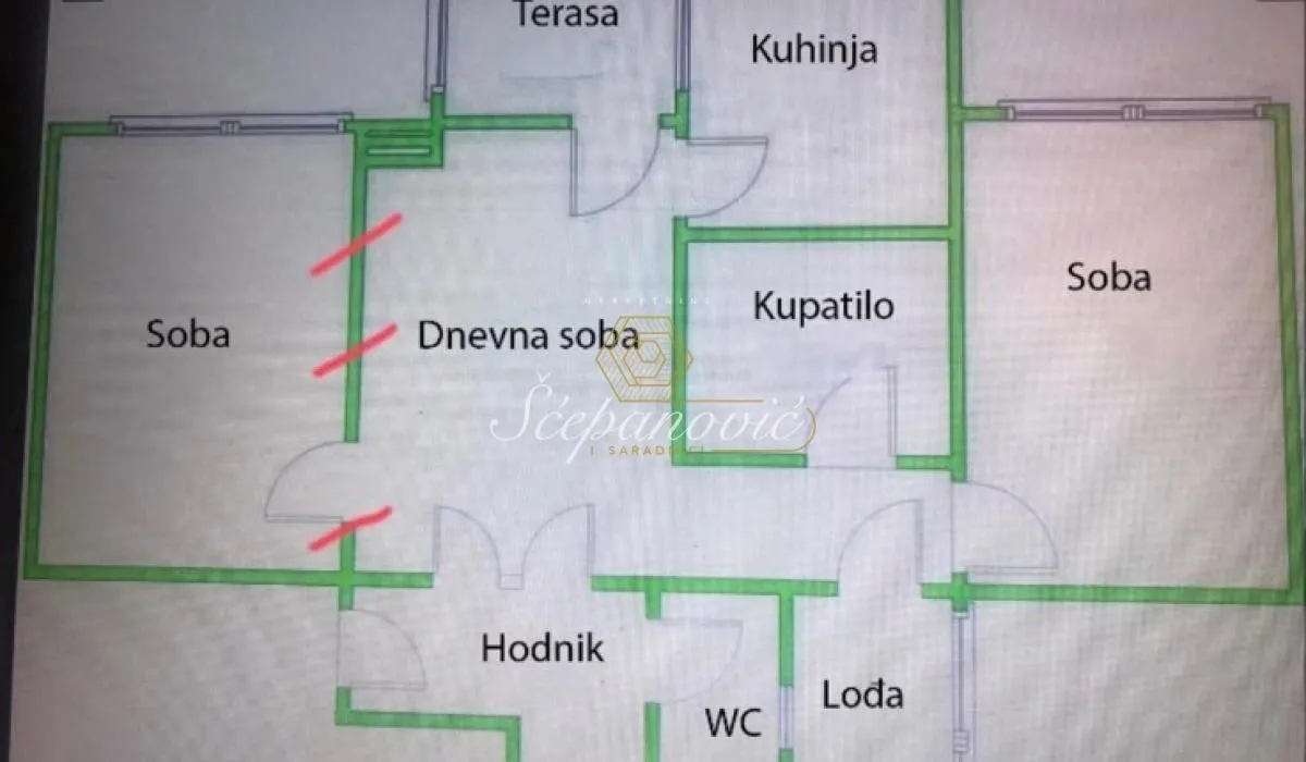 Prodaja, dvosoban stan, 59m², Bulevar Oslobodjenja, Novi Sad Sve Podlokacije