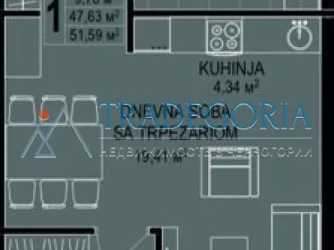 Prodaja, jednosoban stan, 52m², Bečići, Budva - image 8