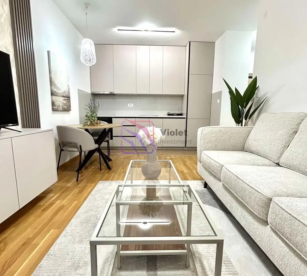 Rent, one bedroom apartment, 38m², Zabjelo, Podgorica