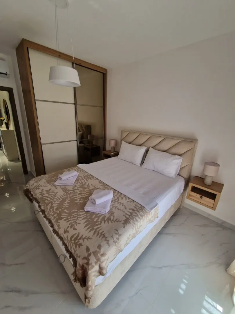 Rent, one bedroom apartment, 49m², Šušanj, Bar