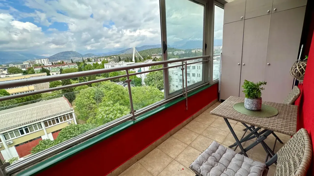 Izdavanje, garsonjera, 37m², Preko Morače, Podgorica