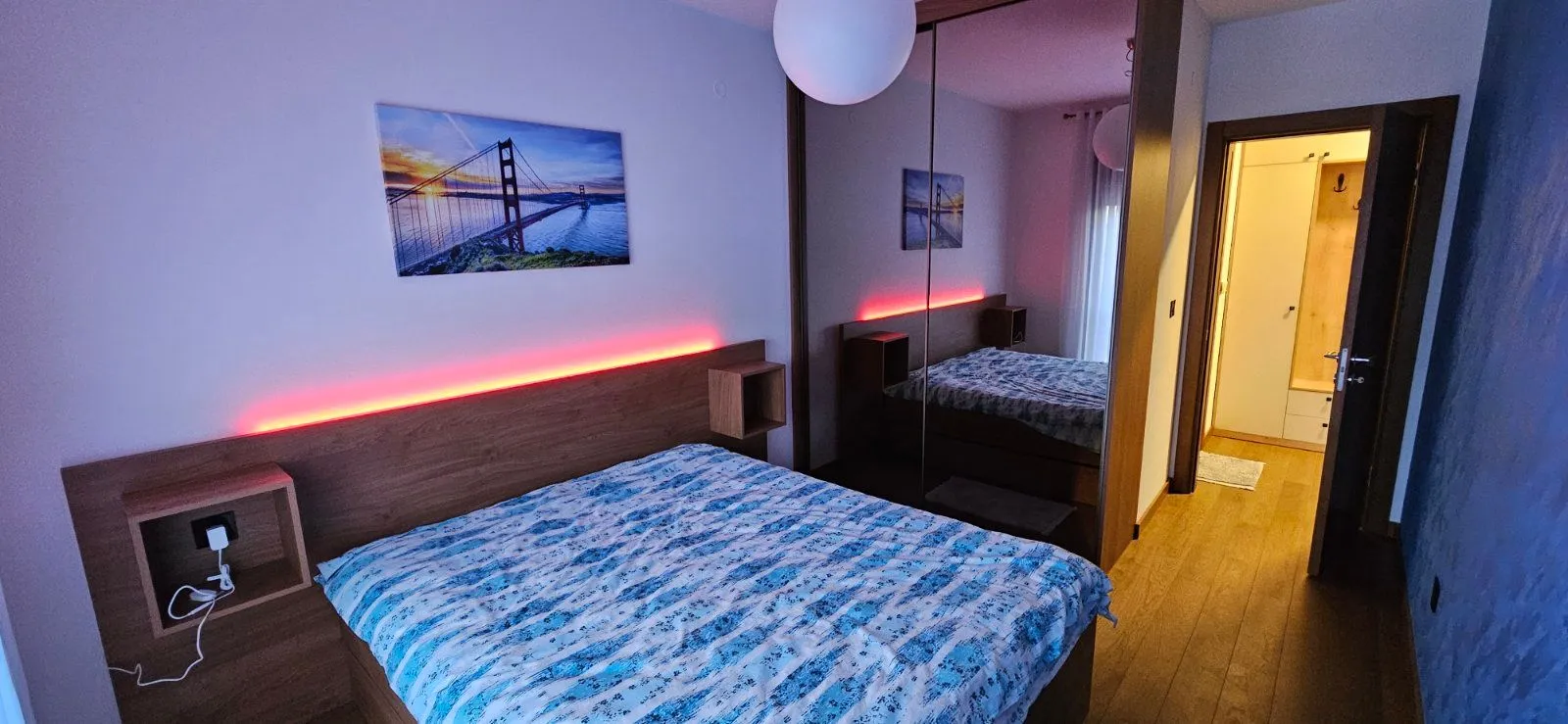 Izdavanje, jednosoban stan, 48m², Ljubović, Podgorica