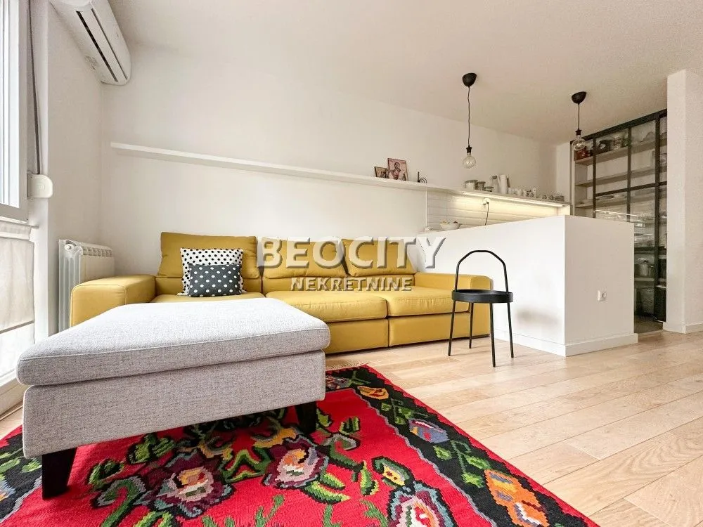 Rent, two bedroom apartment, 50m², Gundulićev Venac, Beograd