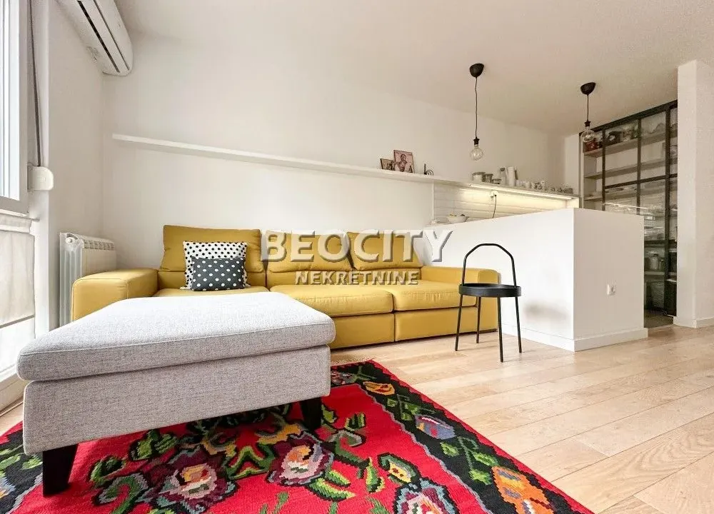 Rent, two bedroom apartment, 50m², Gundulićev Venac, Beograd
