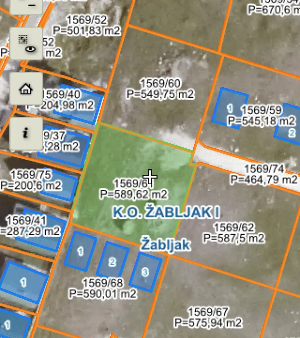 Prodaja, plac, 590m², Žabljak, Crna Gora