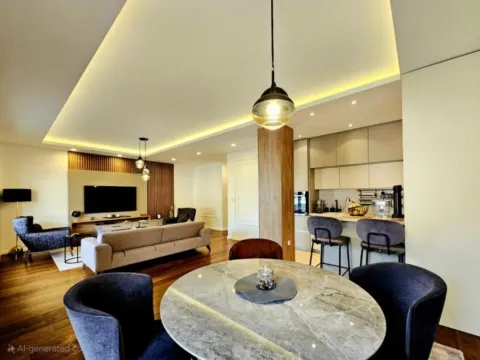 Izdavanje, dvosoban stan, 92m², Centar, Budva