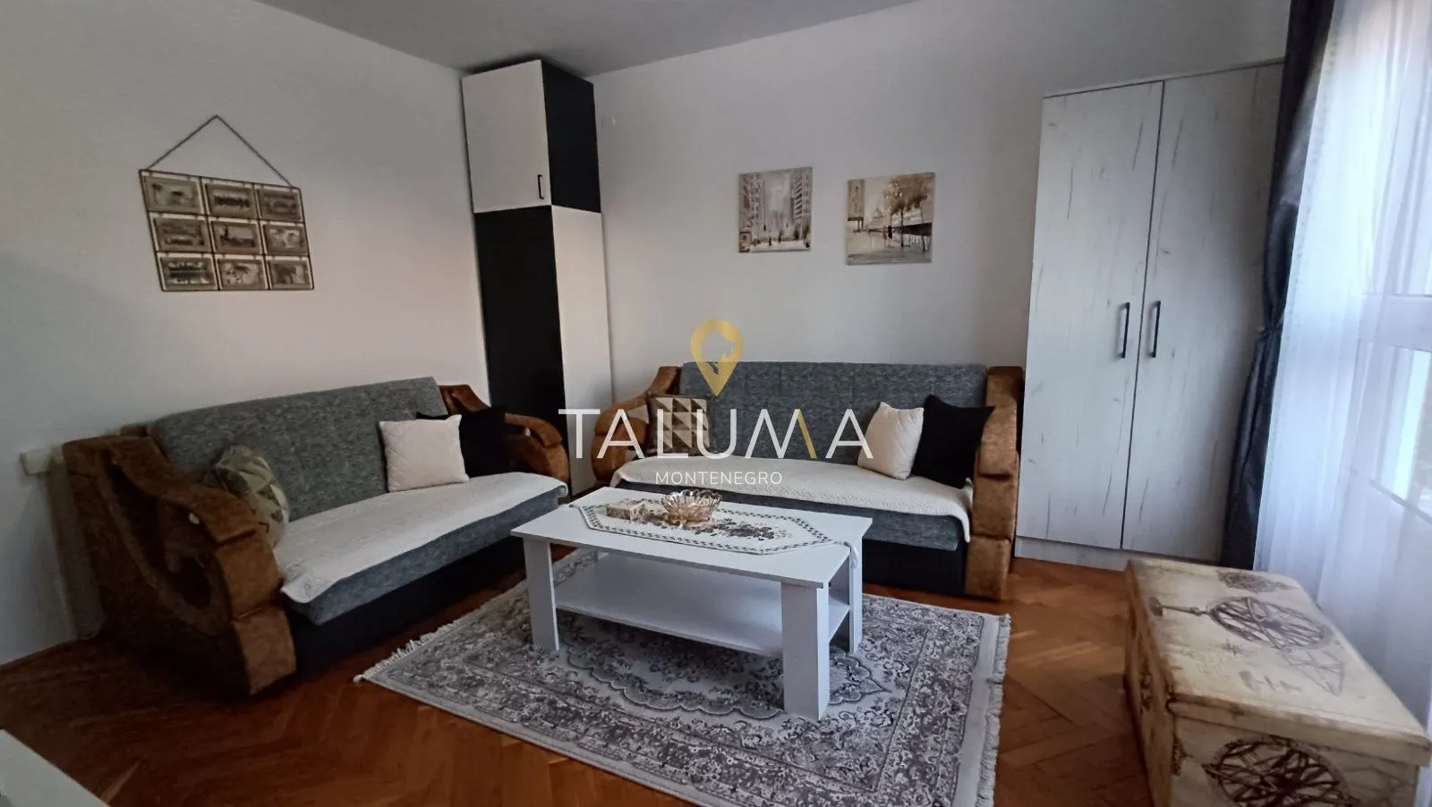 Rent, studio apartment, 25m², Stari Aerodrom, Podgorica