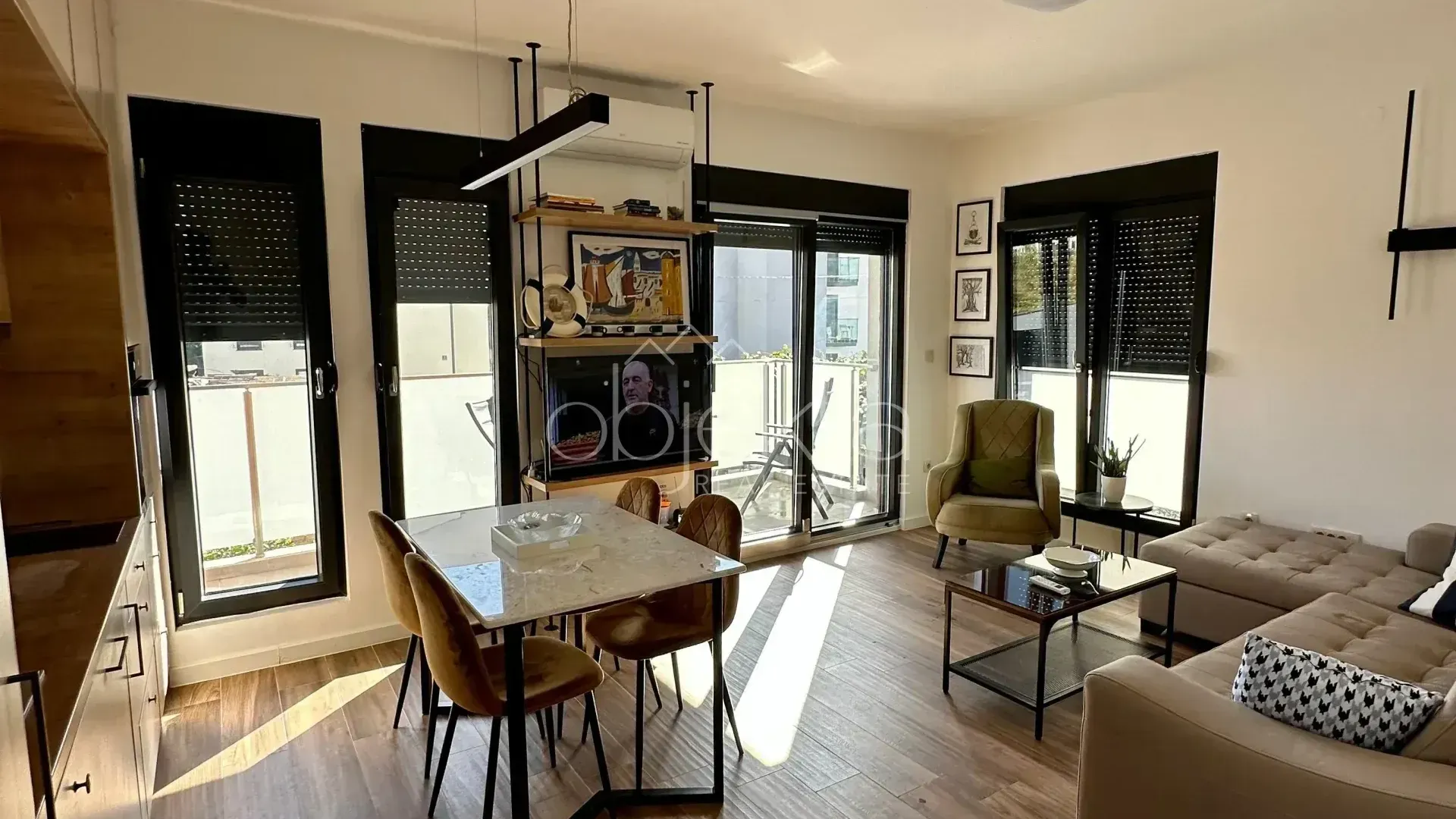 Rent, apartment, 50m², Tivat, Crna Gora