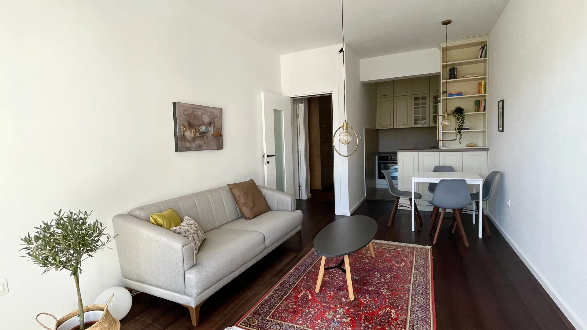 Izdavanje, jednosoban stan, 48m², Vezirov Most, Podgorica