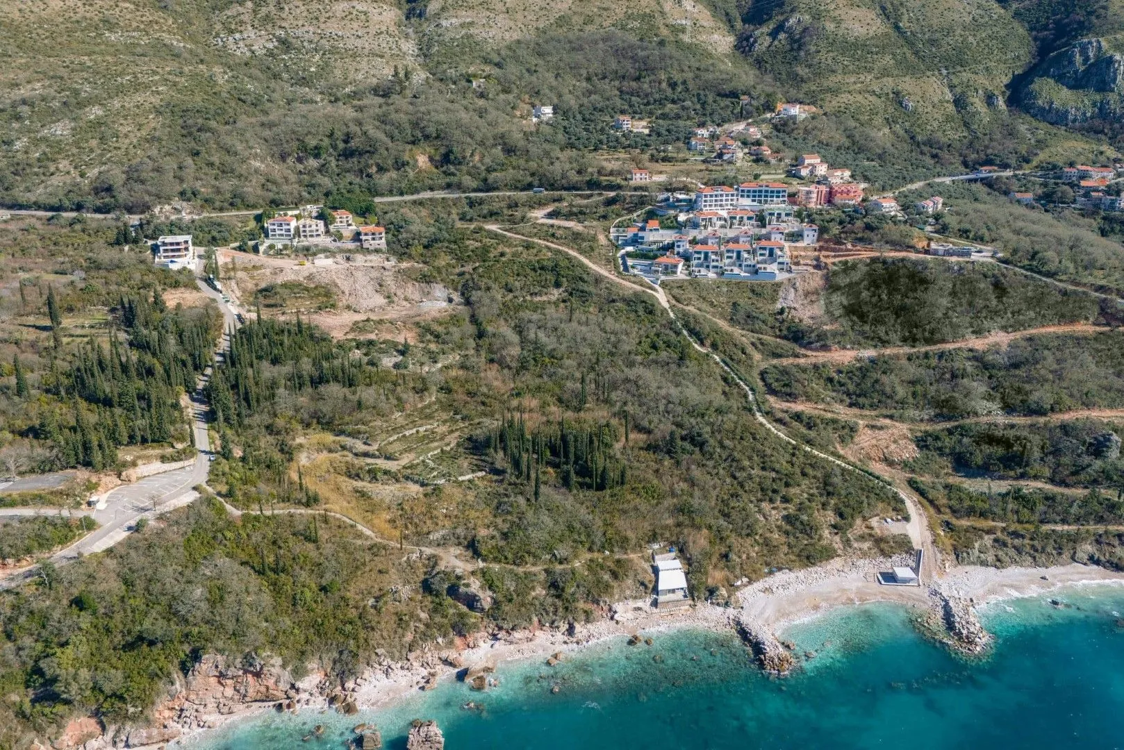 Prodaja, plac, 7m², Drobni pijesak, Budva