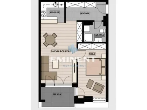 Izdavanje, dvosoban stan, 62m², Novi Beograd Blok 65, Novi Beograd Sve Podlokacije - image 14