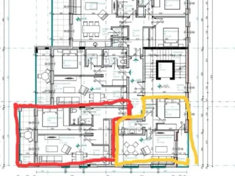 Sale, one bedroom apartment, 55m², Donja Lastva, Tivat - image 3