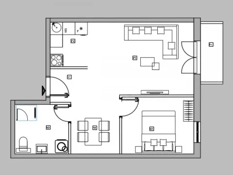 Prodaja, dvosoban stan, 49m², Zvezdara Sve Podlokacije, Beograd - image 2