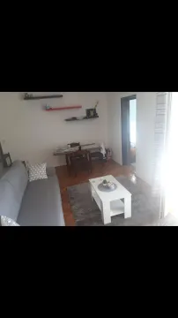 Dnevna soba sa garniturom, stočićem i trpezarijskim delom. - image 15