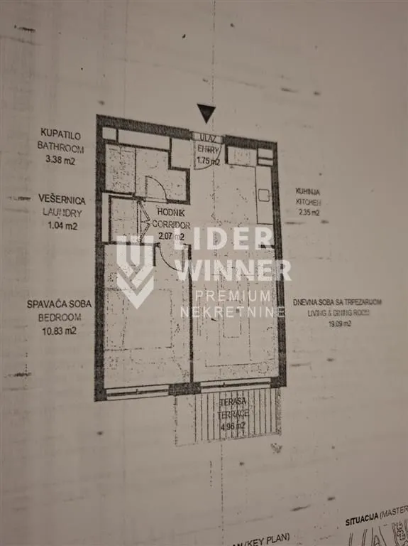 Sale, four bedroom apartment, 46m², Čukarica, Beograd
