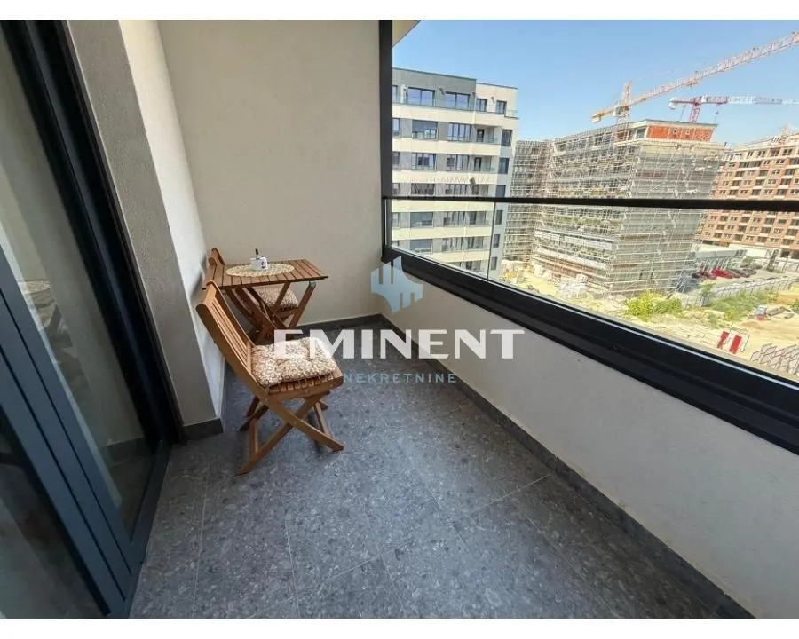 Izdavanje, dvosoban stan, 46m², Novi Beograd Blok 65, Novi Beograd Sve Podlokacije