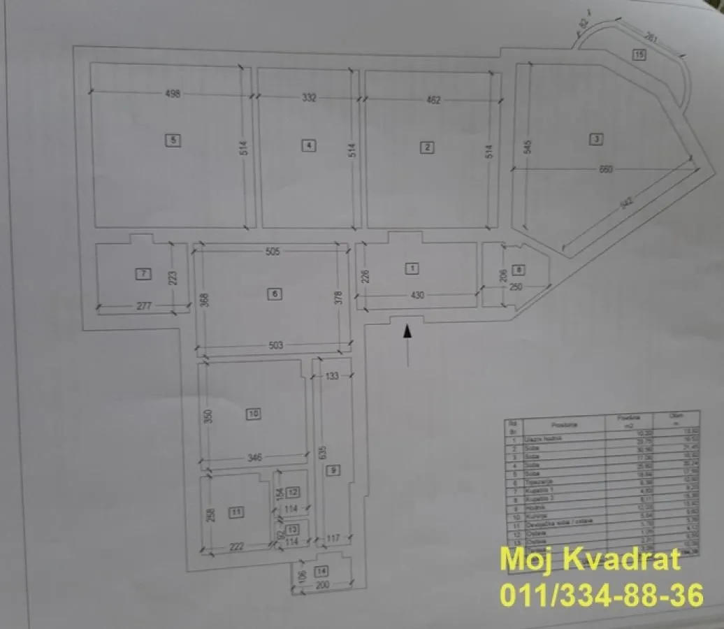 Prodaja, stan, 171m², Savski Venac, Beograd
