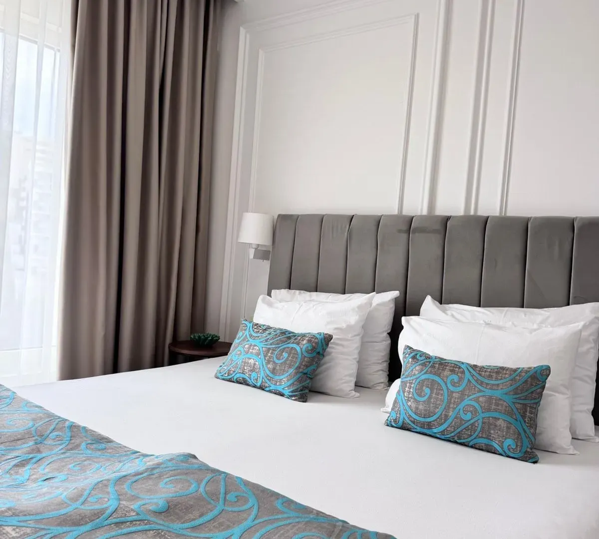 Rent, one bedroom apartment, 55m², Bečići, Budva