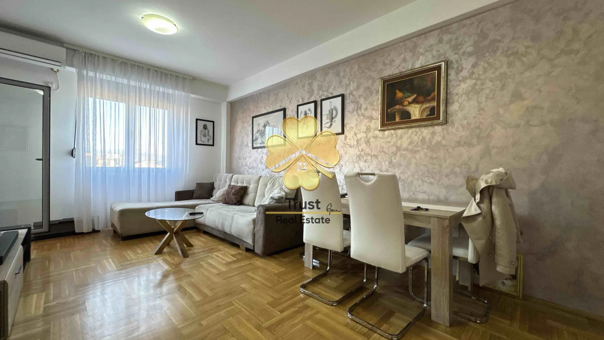 Rent, one bedroom apartment, 50m², Stari Aerodrom, Podgorica